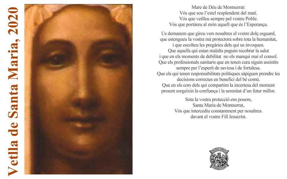 Montserrat celebra una Vetlla de Santa Maria i una festa de la Mare de Déu excepcionals