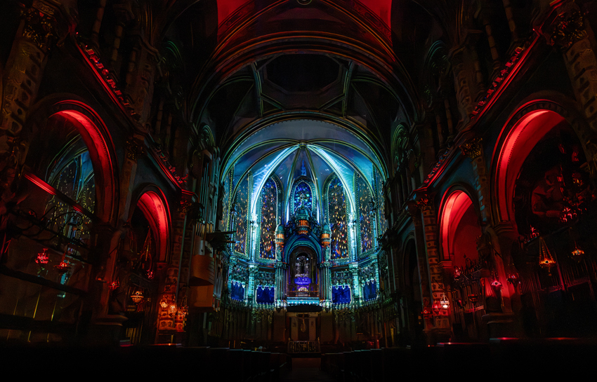 Lux Splendens: Das neue Videomapping der Basilika Santa Maria